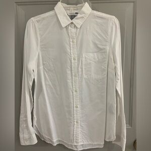 Old Navy White Button Down Shirt